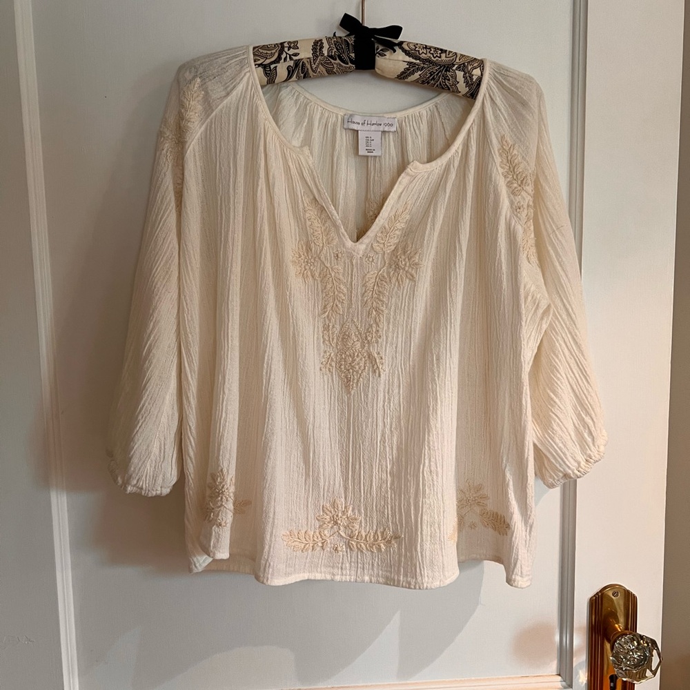 House of Harlow 1960 Gauze Top